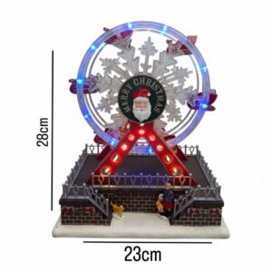 Christmas wheel with Light & Music
