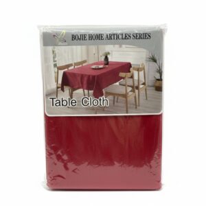 Red  Table Cover (140x220Cm )