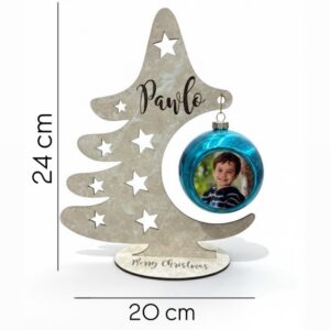 Wooden Tree With Printed Photo