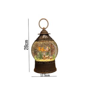 Lantern Shaped Christmas water Ball
