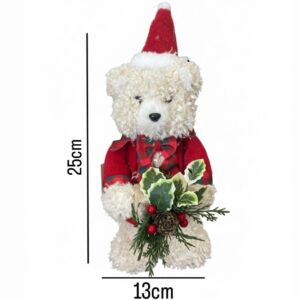 Christmas bear standing decoration
