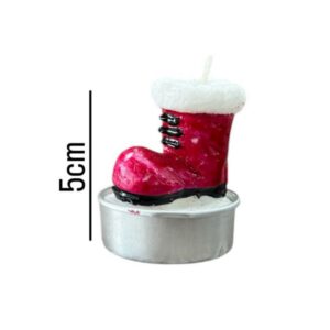 Mini Christmas Shoes Candle