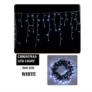 LED Icicle Christmas Lights