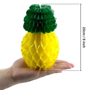 Pineapple 3D Honeycomb Centerpiece 1pc
