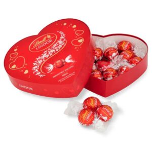 Lindt Lindor Milk Heart Truffles Box (160G)