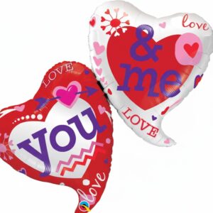 You&Me Foil Balloons