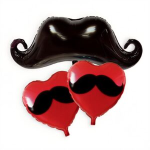Mustache Balloons