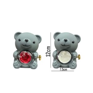 Bear Flip Flower/Jewelry Box