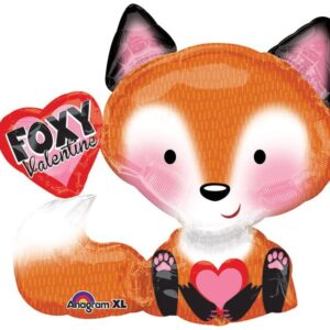 Foxy Valentine balloons