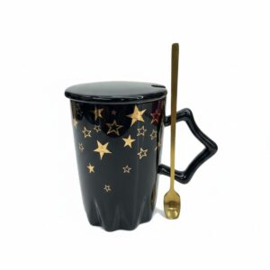 Star glass mug
