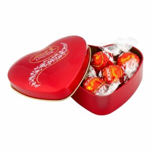 Lindt Milk Lindor Heart Tin (50G)