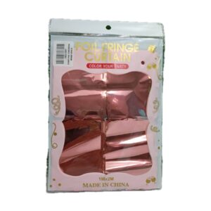Rose gold Square Foil Curtain