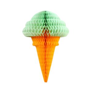 Icecream Paper Decoration Honeycomb