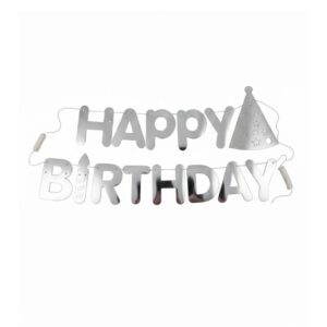 Metalic Silver HBD Banner