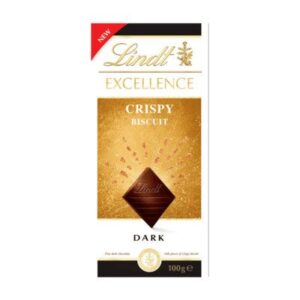 Lindt Excellence Crispy Biscuits Dark 100g