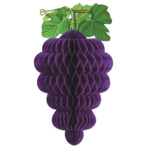 Grapefruit 3D Honeycomb Centerpiece 1pc 20cm