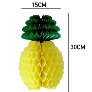 Pineapple 3D Honeycomb Centerpiece 1pc