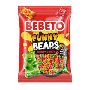 Bebeto Funny Bears Gummy Candy  80g
