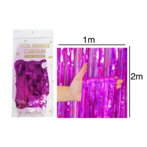 Purple Foil Curtain