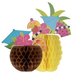 Tropical Drink Centerpiece 2pcs