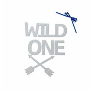 Wild One Silver Banner