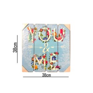 You&Me Decorative Wooden Sign