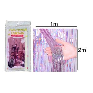 Rose Foil Curtain