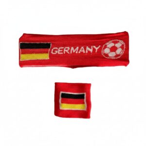 set of Germany-themed sports sweatbands