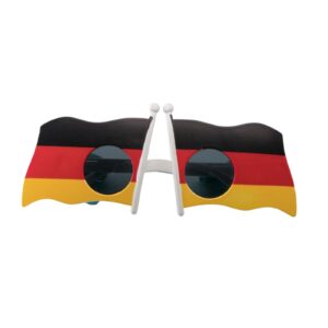 German flag sunglasses.