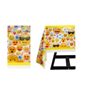 Emojis Plastic Table Cover 108*180