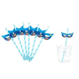 Cars-themed straw ( 6 pcs)