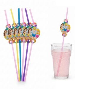 - Princesses-Themed straw ( 6 pcs)