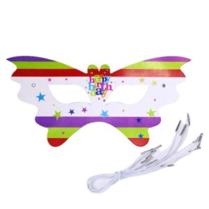 Happy Birthday Star Eye Mask (6pcs)