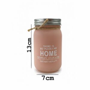 Scented Candle In A Jar + Metal Lid