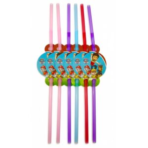 Paw Patrol Straws (6pcs)