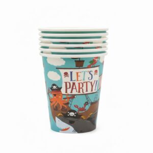 Pirate Cartoon Cups