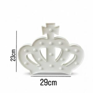 Crown-shaped LED light