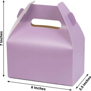 Light Purple Party Favor Box 1pcs
