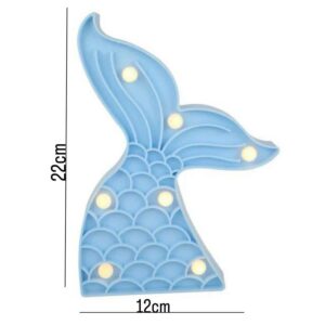 Mermaid tail   shaped LED Light