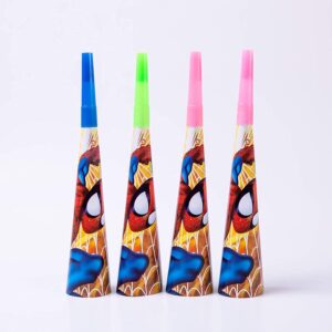 Spiderman Party Horns 6 pcs