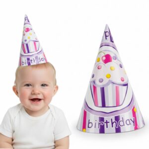 - Cupcake Happy birthday cône
