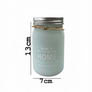 Scented Candle In A Jar + Metal Lid