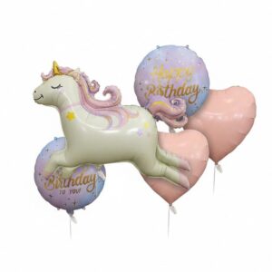 Unicorn Balloons set of (6pcs)