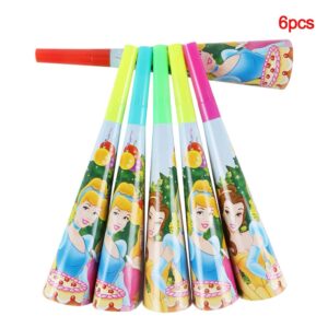 Princ Party Horns 6 pcs
