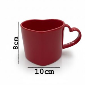 Heart Shape Ceramic Mug