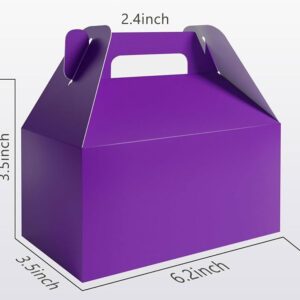Purple Party Favor Box 1pcs