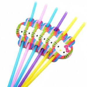 Hello Kitty Straws (6pcs)