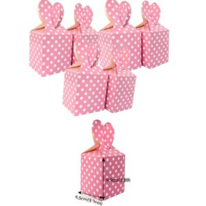 Dotted Pink Candies Party Box (6pcs)