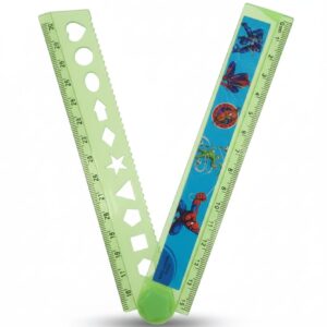 Double face Spiderman ruler