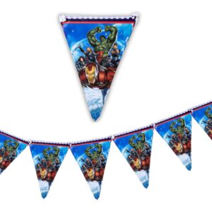 avengers Paper Flags Banner